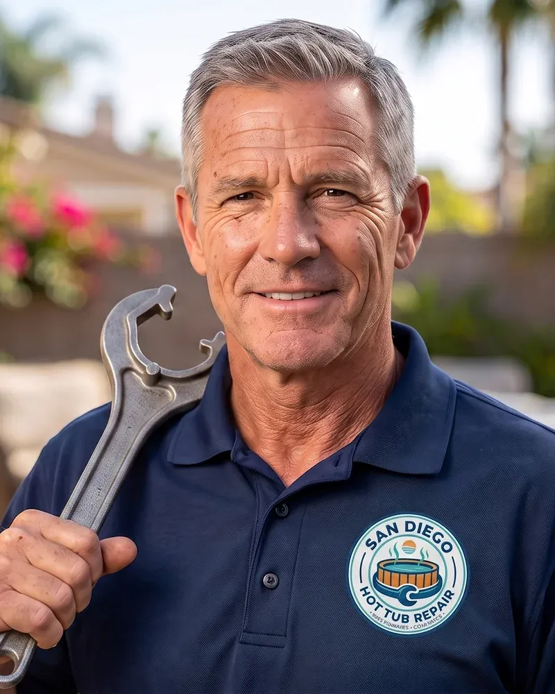 Mike, lead hot tub repair technician at San Diego Hot Tub Repair