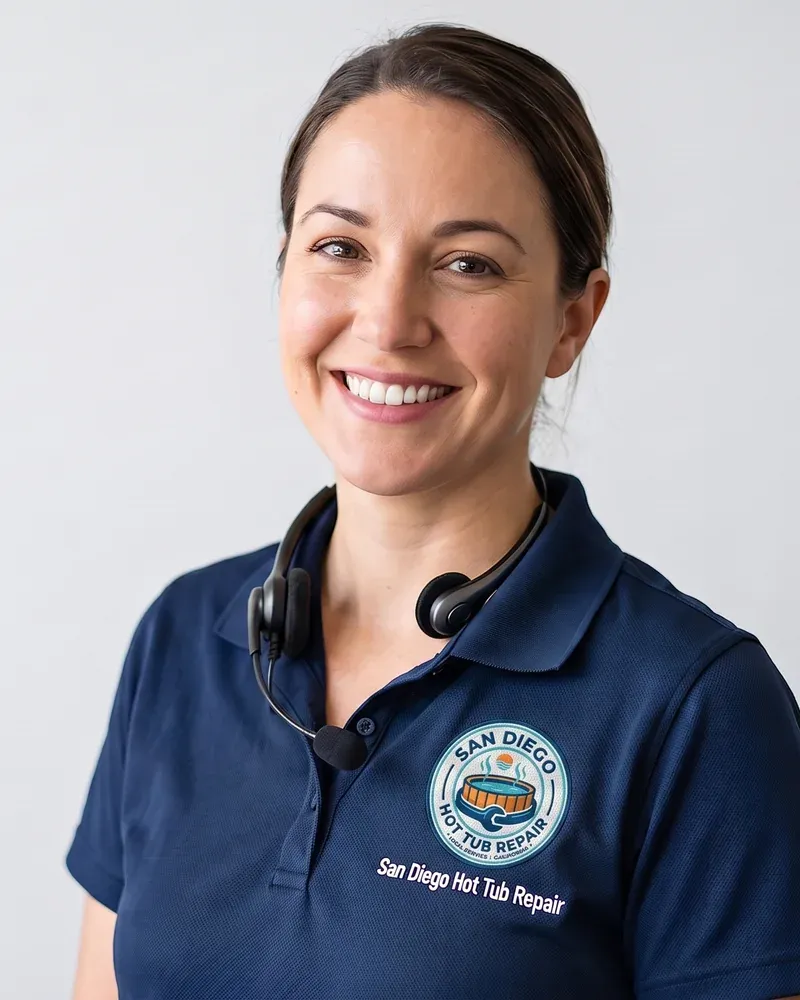 Reina, scheduler at San Diego Hot Tub Repair